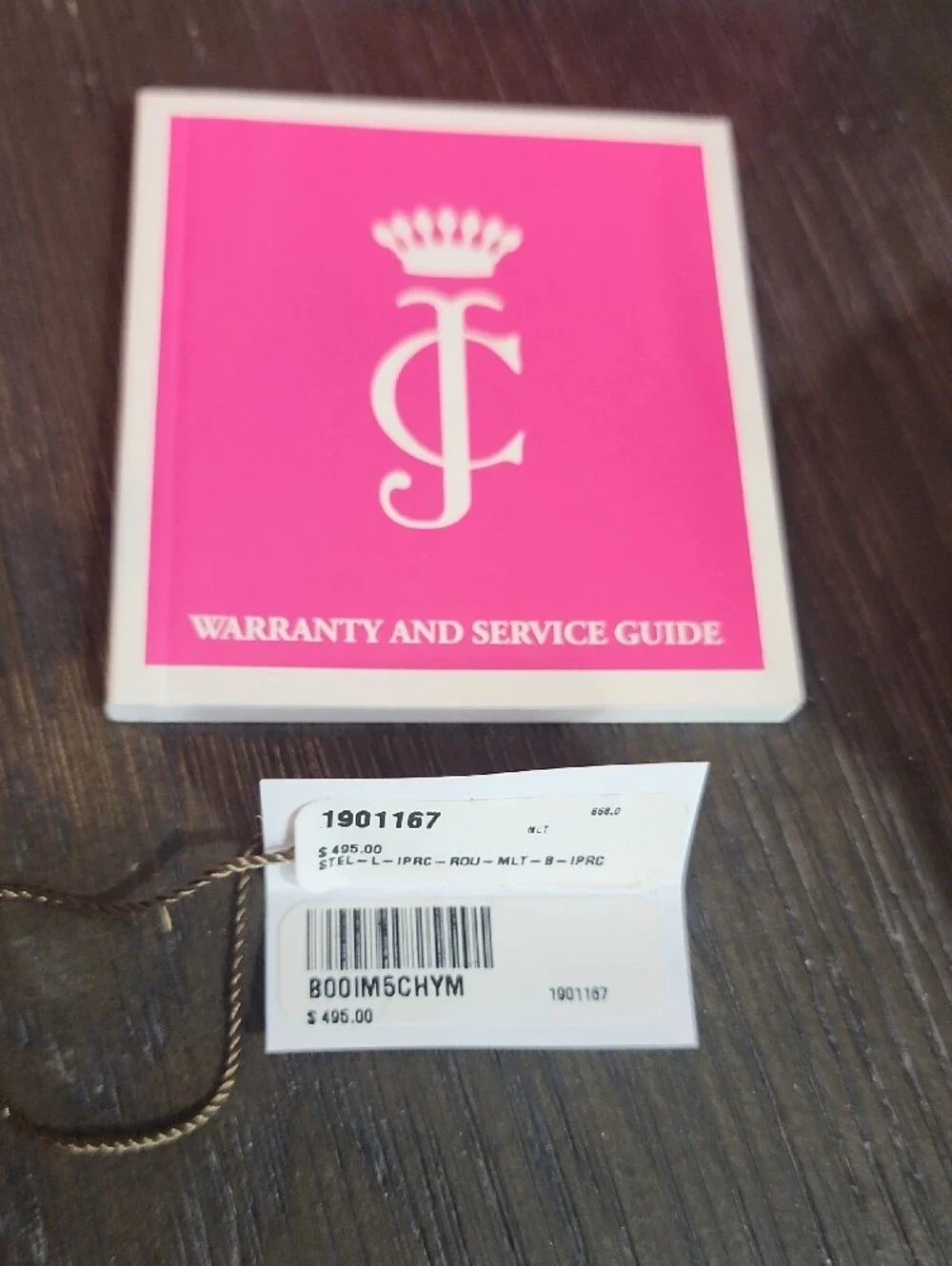 Juicy Couture Rose Gold Crystal Ombre Dial Bracelet Watch